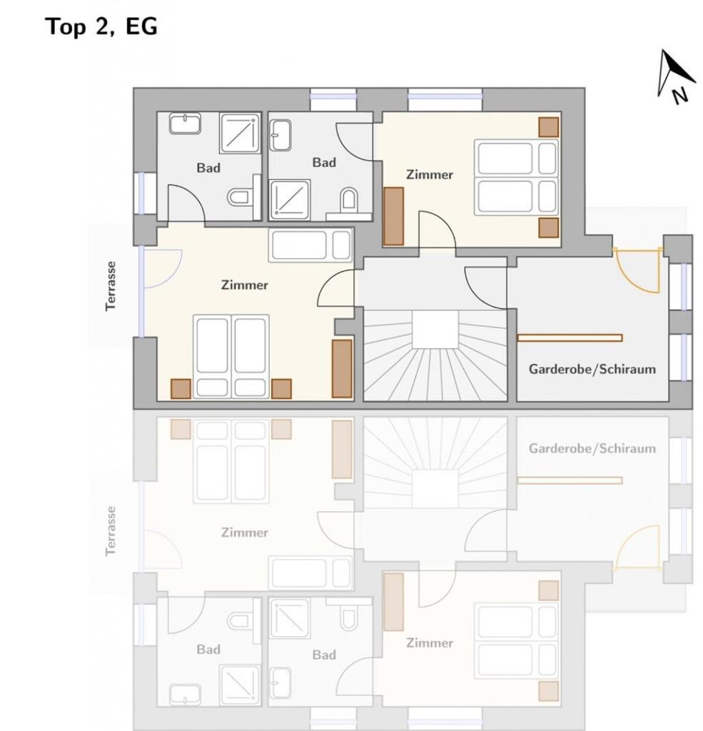 Ski in/Ski out Chalets Tauernlodge by Schladming-Appartements Rum bild