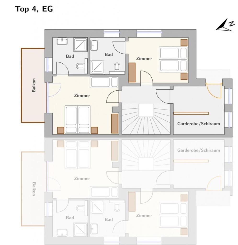 Ski in/Ski out Chalets Tauernlodge by Schladming-Appartements Rum bild